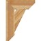 Ekena Millwork Traditional Slat Rough Sawn Bracket, Western Red Cedar, 6"W x 20"D x 28"H BKT06X20X28TRA06RWR - alternate 4
